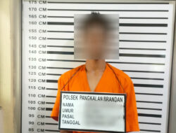 Polsek Pangkalan Brandan Berhasil Ungkap Kasus Tindak Pidana Pencurian dengan Kekerasan dalam Waktu 1 Hari