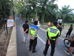 Polres Sergai Amankan Kegiatan Oil Falm Marathon 2024 Yang Diselenggarakan Oleh Gabungan Pengusaha Kelapa Sawit Indonesia.