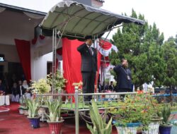Peringati Hari Kesaktian Pancasila, Polresta Deli Serdang Ikuti Upacara Di Pemkab Deli Serdang