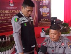 Seksi Dokkes Polres Langkat Laksanakan Pemeriksaan Kesehatan Personil yang terlibat Operasi Mantap Praja Toba 2024.