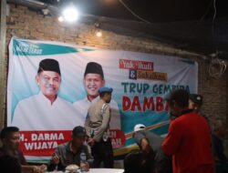Kawal Kegiatan Kampanye, Personil Polres Sergai amankan pertemuan tatap muka Calon Bupati Serdang Bedagai Nomor urut 1 H. Darma Wijaya.
