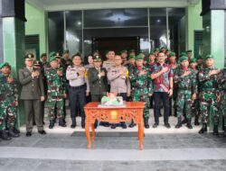 Jajaran Polresta Deli Serdang Berikan surprise Di HUT TNI Ke 79