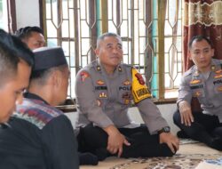 Kapolres Sergai Turut Berduka Atas kepulangan Almh Suratika (Istri Aiptu Hafiz Daulay).