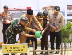 Kapolres Langkat Hadiri Kunjungan Kapolda Sumut dan Peletakan Batu Pertama Pembangunan Joglo di SPN Polda Sumut