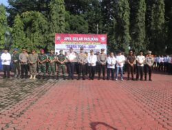 Pimpin Apel Gelar Pasukan Ops Zebra Toba 2024, Kapolres Langkat: Siap Wujudkan Kamseltibcar lantas Yang Kondusif.