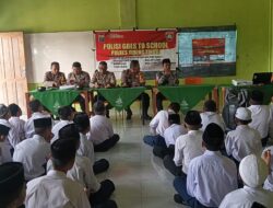 Police Goes To School, Kasat Binmas Polres Tebing Tinggi Berikan Binluh kepada Pelajar.