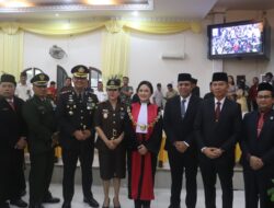 Kapolres Langkat Hadiri Pelantikan Anggota DPRD Periode 2024-2029