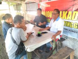 Polsek Padang Hulu Polres Tebing Tinggi Laksanakan Pojok Pilkada bersama Warga di Pasar Baru.