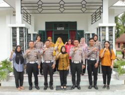 Sat Lantas Polres Sergai Melaksanakan Giat Baksos.