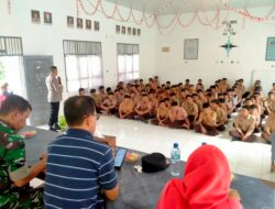 Sosialisasi Bahaya Narkoba, Kapolsek Sipispis Polres Tebing Tinggi Ingatkan Pelajar Jauhi Narkoba.