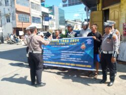 Polres Tebing Tinggi Gelar Operasi Zebra Toba 2024, Jaring Pelanggaran Lalu Lintas.