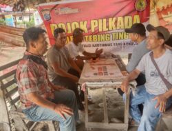Pojok Pilkada, Polres Tebing Tinggi Ajak Warga Ciptakan Suasana Sejuk Nyaman dan Kondusif .