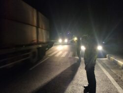 Antisipasi Terjadinya Tindak Kriminal, Polsek Tebing Tinggi Laksanakan Patroli Blue Light.
