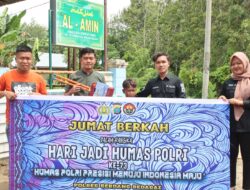 Polres Serdang Bedagai Berserta Polsek Jajaran Melaksanakan Kegiatan ju’ mat Berkah Dalam Rangka HUT Humas ke -73 Tahun 2024.