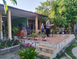 Kabag Ops Polres Tebing Tinggi Bertindak Sebagai Pembina Upacara di SMP Negeri.
