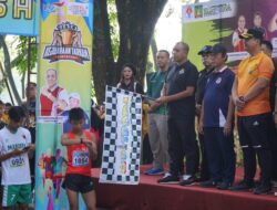 Kapolres langkat hadiri Kejuaraan Tarkam Kemenpora RI Tahun 2024 Resmi Dibuka di Kabupaten Langkat.