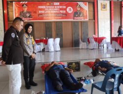 Polresta Deli Serdang Gelar Donor Darah Peringati HUT Humas Polri Ke 73 .