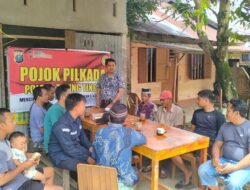 Pojok Pilkada, Polsek Dolok Merawan Himbau Masyarakat Ciptakan Pilkada Damai.
