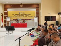 Polres Langkat Gelar Pelatihan Ketahanan dan Swasembada Pangan di SPN Polda Sumut.