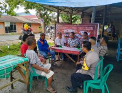 Polres Tebing Tinggi Laksanakan Sambang, Ajak Warga Hindari Judi Online.