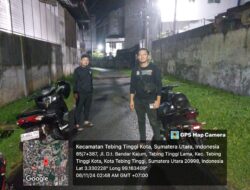 Antisipasi Kriminalitas, Sat Reskrim Polres Tebing Tinggi Patroli Hingga Dini Hari.
