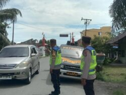 Jaga Situasi Kamtibmas, Polsek Tebing Tinggi Laksanakan Patroli.