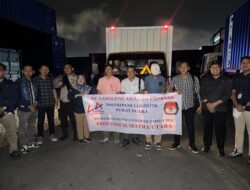 Polres Langkat Kawal Distribusi Surat Suara Pemilu 2024 di Kabupaten Langkat.