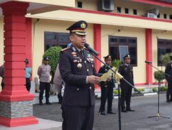Kapolresta Deli Serdang Pimpin Upacara Peringatan Hari Pahlawan Nasional.