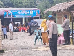 Polres Langkat Melaksanakan Pam Kampanye Calon Bupati dan Wakil Bupati.