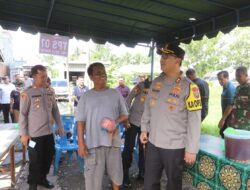 Kapolres Langkat Bersama Forkopimda Lakukan Pengecekan TPS di Wilayah Kabupaten Langkat