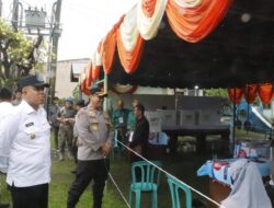 Pastikan Pesta Demokrasi Aman, Kapolres Langkat Cek Langsung Keamanan di TPS