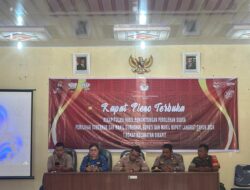 Hadiri Rapat Pleno DPSHP, Wakapolsek Kuala Lakukan Cooling System Pilkada Damai