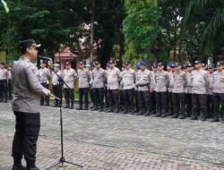 Rekapitulasi Suara Pilkada Serentak 2024, Kapolres Langkat ingatkan Petugas Jangan Lengah