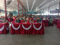 PERAYAAN NATAL OIKOUMENE KECAMATAN PANTAI CERMIN BERLANGSUNG DENGAN HIKMAD..