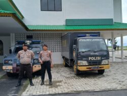 Pasca Pelaksanaan Pilkada Polres Langkat Perketat Kantor Pelaksana Pemilu Antisipasi Gangguan Kamtibmas