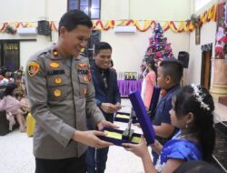 Polres Langkat Gelar Ibadah Perayaan Natal