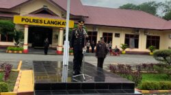 “Gelorakan Bela Negara: Kapolres Langkat Pimpin Upacara Hari Bela Negara ke-76”