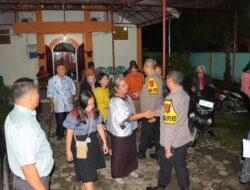 Menjamin keamanan ibadah natal, Kapolres Mengintruksikan Personel untuk Menjaga tempat ibadah*
