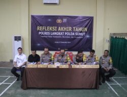 Polres Langkat Refleksi Akhir Tahun 2024: Transparansi dan Dedikasi untuk Kabupaten Langkat Aman dan Kondusif