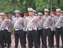 Kapolres Langkat Pimpin Apel Kesiapan Pam Gatur Malam Tahun Baru dan Perayaan Natal: Wujudkan Keamanan dan Kenyamanan Masyarakat
