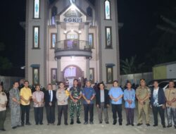 Malam pergantian Tahun, Kapolresta Deli Serdang Bersama Forkopimda Deli Serdang kunjungi Gereja dan pantau situasi Kamtibmas