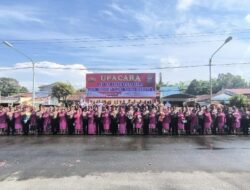 71 Personil Polresta Deli Serdang Mendapatkan Kenaikan Pangkat Setingkat Lebih Tinggi