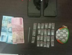 Polres Langkat Tangkap Dua Laki Laki Diduga Pengedar Narkotika jenis Sabu