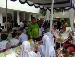 Dilaksanakan secara serentak, Darma Wijaya Tinjau Pelaksanaan Makan Bergizi Gratis di Perbaungan