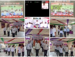 Rutan Tarutung Ikuti Apel Bersama Awal Tahun 2025 di Lingkungan Kementerian Koordinator Bidang Hukum, HAM, Imigrasi dan Pemasyarakatan Secara Virtual .