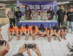 Kapolres Sergai AKBP Jhon Sitepu gelar Press Release Kasus Tindak Pidana Begal*