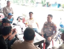 Lewat Sambang Personil Sat Binmas Polres Langkat Wujudkan Kamtibmas Kondusif