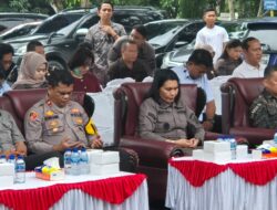 Wakapolres Sergai menghadiri Pemusnahan Barang Bukti Narkotika oleh Kajari Sergai*