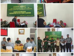 Petugas Rutan Tarutung Turut Berpartisipasi Donor Darah Peringati HUT ke-79 Persit KCK Tahun 2025