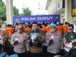 Sinergi TNI-Polri, Gerebek Dua Sarang Narkoba di Medan
